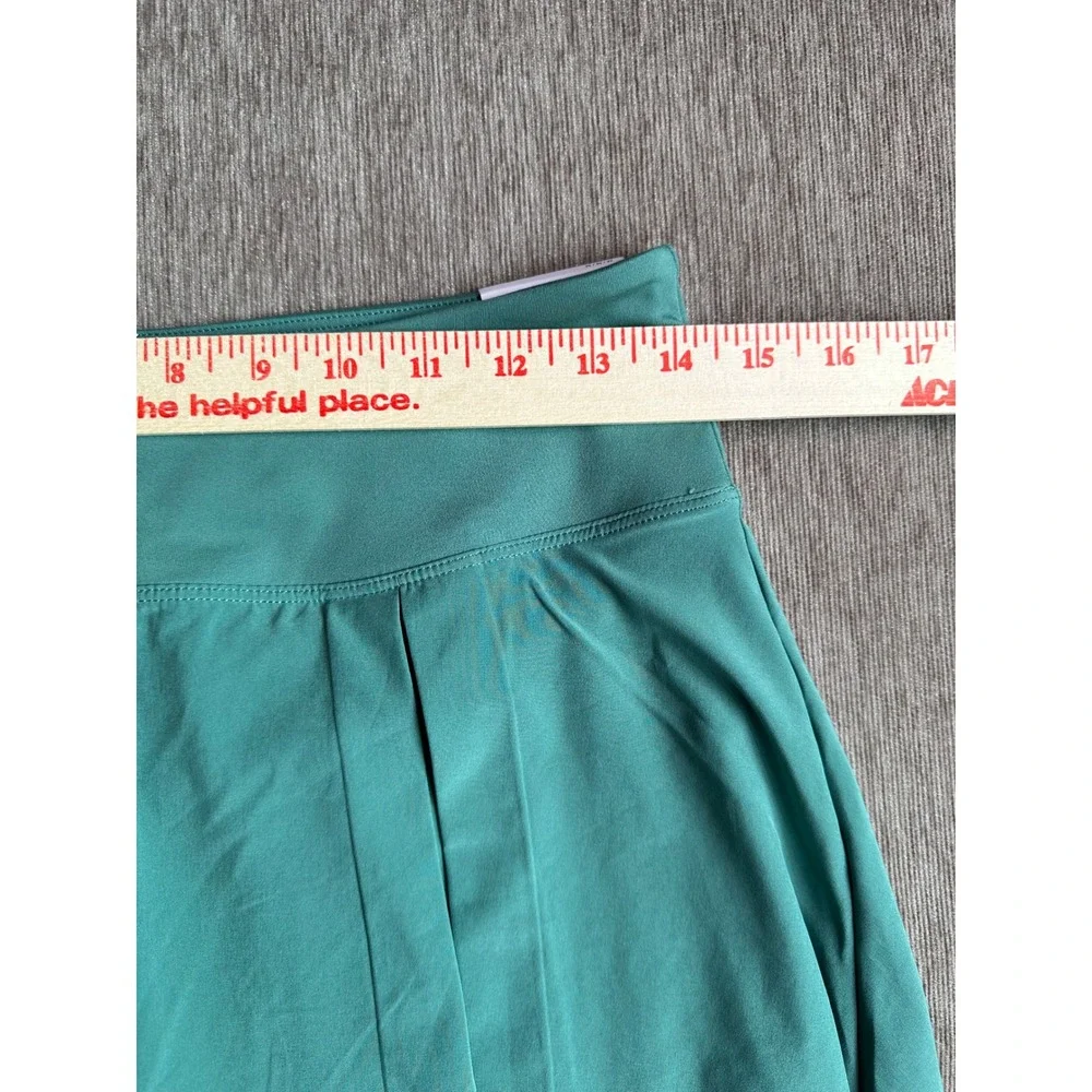 Nike Dri-FIT Advantage Pleated Tennis Skirt Green Teal Women Medium NEW
